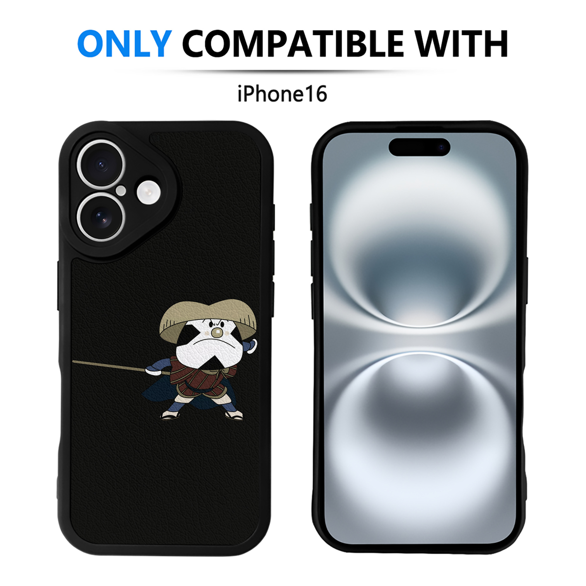 （画像用） アンパンマン Anpanman 【iPhone 16シリーズ対応】シリコンスマホケース（レザー調） 材質：シリコン
